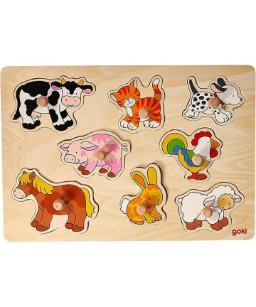 Puzzle lemn Goki 57873,...