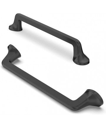 Maner mobila negru mat 160mm
