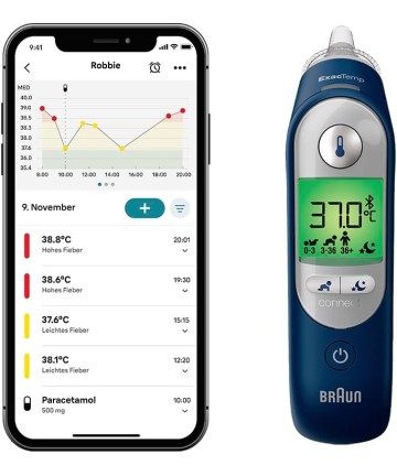 Termometru auricular Braun...